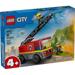 Camion de pompiers avec échelle LEGO City 60463