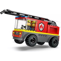 Camion de pompiers avec échelle LEGO City 60463