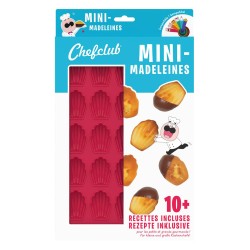 Moule à mini-madeleines silicone - 25 empreintes | Kadomino
