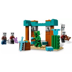 La patrouille d’Illageois du désert LEGO Minecraft