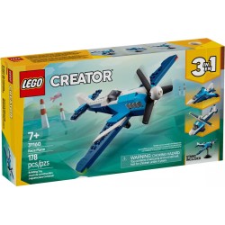 LEGO Creator 31160 - Aéronef : l'avion de course 3-en-1