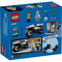 LEGO City La course-poursuite en moto de police | K'Ado Mino