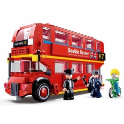 Model Bricks : Autobus à impériale londonien 382 pcs -