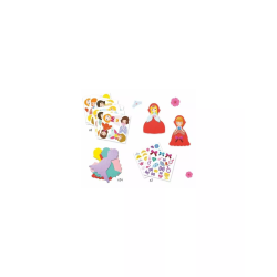 Gommettes j'aime les princesses - Djeco | K'Ado Mino
