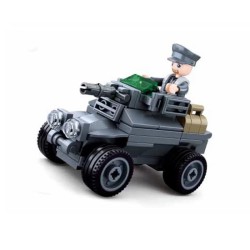 Army WWII : Véhicule blindé allemand 79 pcs - Sluban