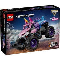 Monster Jam Sparkle Smash à rétrofriction LEGO Technic