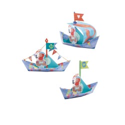 Bateaux sur l'eau - Activités d'origami - Djeco | K'Ado Mino