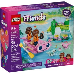 Le bateau d’aventures axolotl LEGO Friends | K'Ado Mino