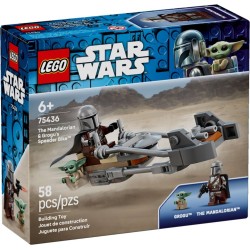 LEGO Star Wars 75436 – Speeder Bike du Mandalorien et Grogu