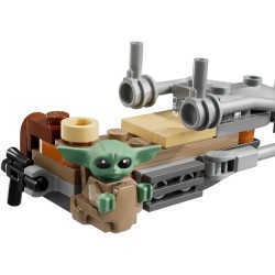 LEGO Star Wars 75436 – Speeder Bike du Mandalorien et Grogu