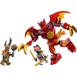 LEGO Ninjago 71851 – Pack de combat : le robot dragon de Kai