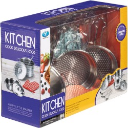 Set De Cuisine 9 Pieces Metal | K'Ado Mino