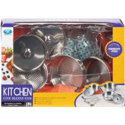 Set De Cuisine 9 Pieces Metal | K'Ado Mino