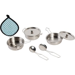 Set De Cuisine 9 Pieces Metal | K'Ado Mino