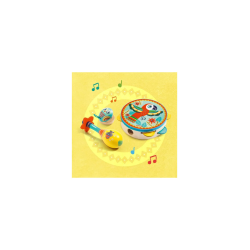Set musical tambourin, maracas et castagnette Animambo -
