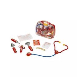 Mallette de docteur transparente avec accessoires, pm