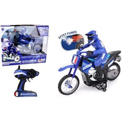 Moto gendarmerie radiocommandée MGM dès 3 ans | Kadomino