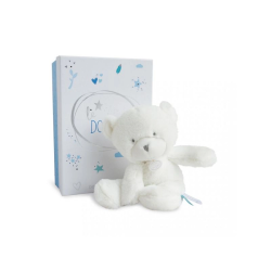 Pantin Ours bleu 26 cm | K'Ado Mino