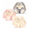 Peluche lapin Patchfoot Keeleco 22 cm dès 1 an | Kadomino
