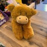 Peluche vache écossaise Keeleco 25 cm dès 1 an | Kadomino