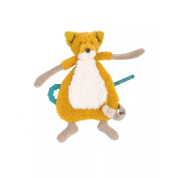 Doudou attache tétine renard Le Voyage d'Olga - Moulin Roty
