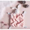 Doudou Lapin Rose Poudré | K'Ado Mino