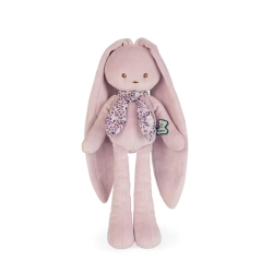 Doudou Lapinoo Pantin Lapin rose 35 cm | K'Ado Mino