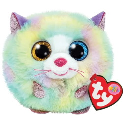 Puffies - Peluche Heather le Chat - 9 Cm | K'Ado Mino