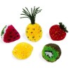 5 Pompons Fruits | K'Ado Mino