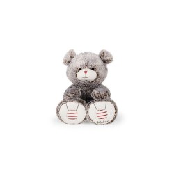 doudou Kaloo Ours Marron Pestige Large 38cms Rouge Kaloo