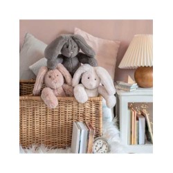 Peluche Lapin gris Arthur et Louison - Moulin Roty