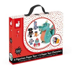 6 Figurines Paper Toys | K'Ado Mino