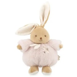 Patapouf Lapin Rose 17cm | K'Ado Mino