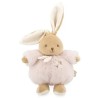 Patapouf Lapin Rose 17cm | K'Ado Mino