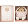 Patapouf Lapin Rose 17cm | K'Ado Mino