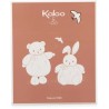 Patapouf Lapin Rose 17cm | K'Ado Mino