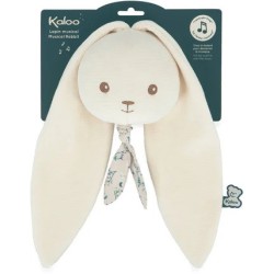 Peluche musicale lapin Crème Lapinoo - Kaloo | K'Ado Mino