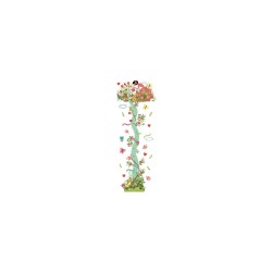 Stickers toise Jeune fille au jardin - Djeco | K'Ado Mino