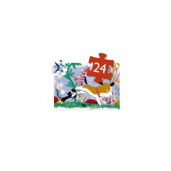 Puzzle 24 pièces Firmin petit chien - Djeco | K'Ado Mino