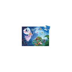 Puzzle la fée et la licorne - Djeco | K'Ado Mino