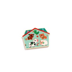 Ouaf woof - puzzle sonore Djeco | K'Ado Mino