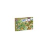 Puzzle d'observation Dinosaures + livret - Djeco DJ07424