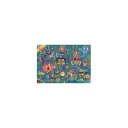 Wizzy Puzzle la fête des monstres 50 pièces - Djeco
