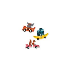 Puzzle duo bolides - Djeco | K'Ado Mino