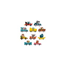 Puzzle duo bolides - Djeco | K'Ado Mino