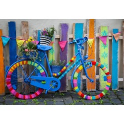 Mon Beau Vélo Coloré  -  Puzzle 204 pièces | K'Ado Mino