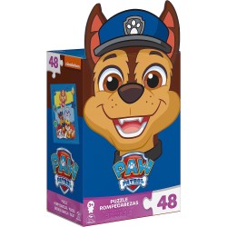 LA PAT PATROUILLE - Puzzle Boite Personnage 48 Pièces