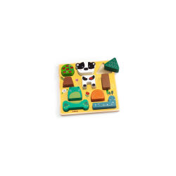 Puzz & Match Happy - Djeco | K'Ado Mino