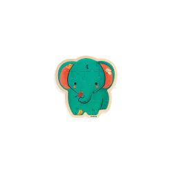 Puzzlo Éléphant - Djeco | K'Ado Mino