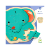 Puzzlo Éléphant - Djeco | K'Ado Mino
